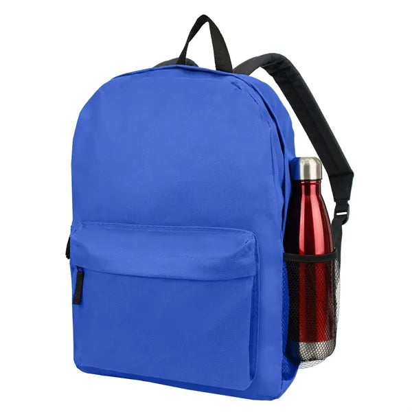 17" Heavy Duty Backpack With Mesh Pocket