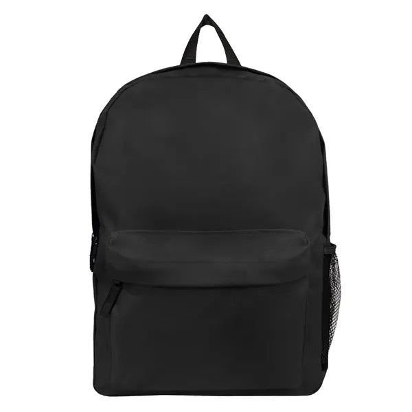 17" Heavy Duty Backpack With Mesh Pocket