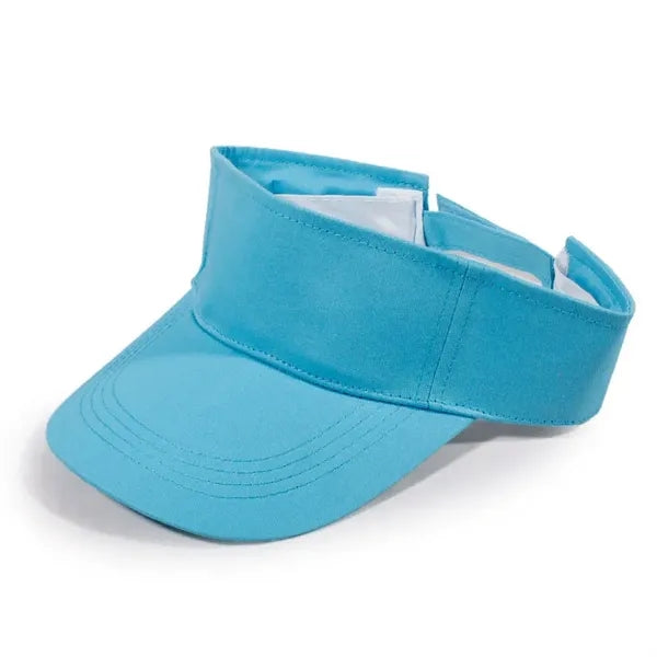 Solid Color Cotton Running Baseball Sports Sun Visor Hat