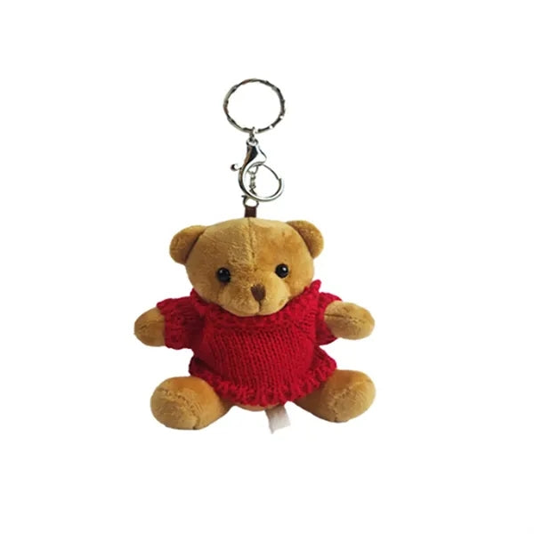 4'' Cute Teddy Bear Plush Keychain