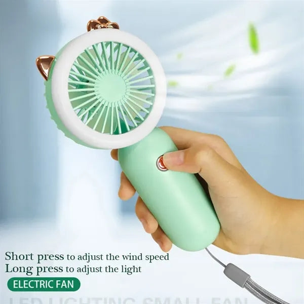 Mini USB Fan with LED
