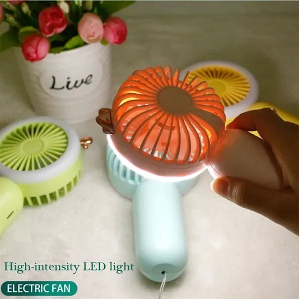 Mini USB Fan with LED
