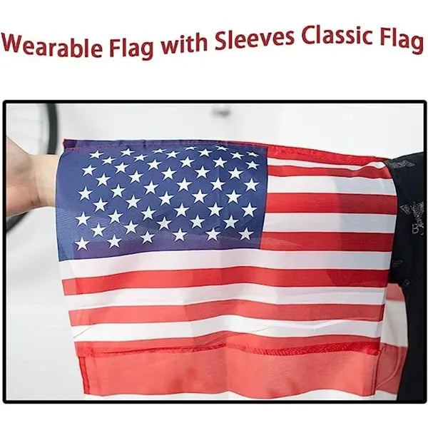 47 1/4"LX35 1/2"W American Cape Body Flag