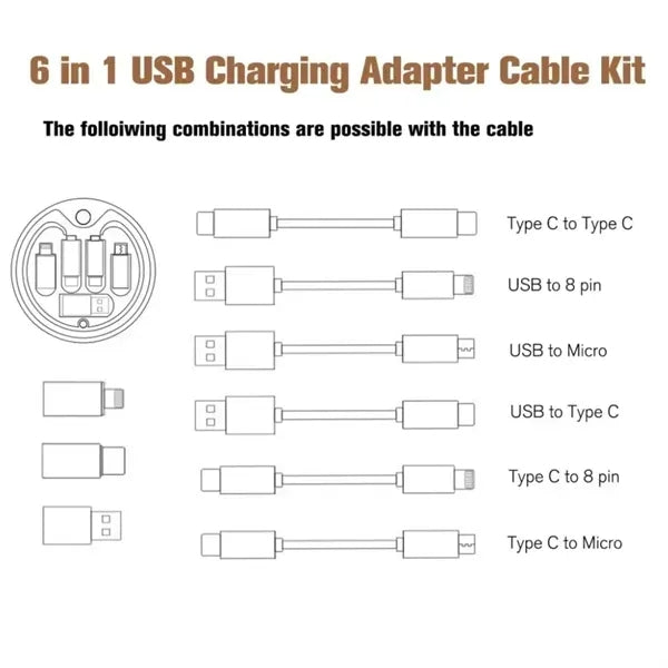 Eco-Friendly Multi Cable Set