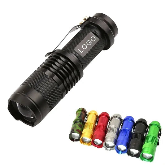 Aluminum LED Pen Flashlights with Clip