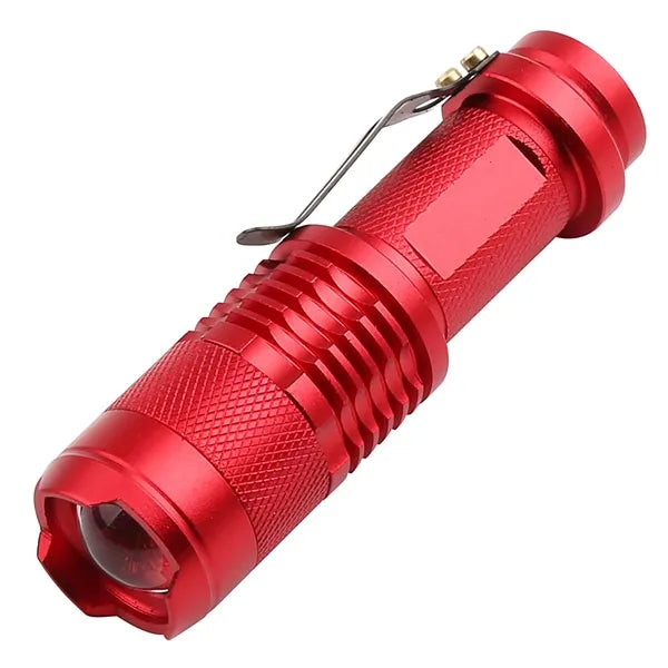 Aluminum LED Pen Flashlights with Clip
