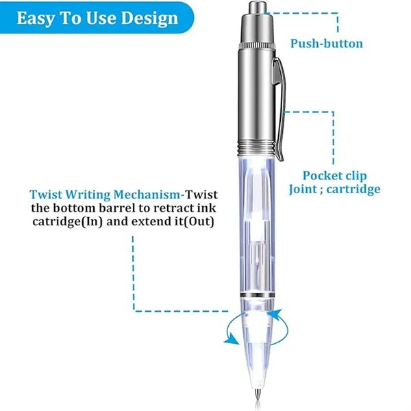 Lighted Tip Pen