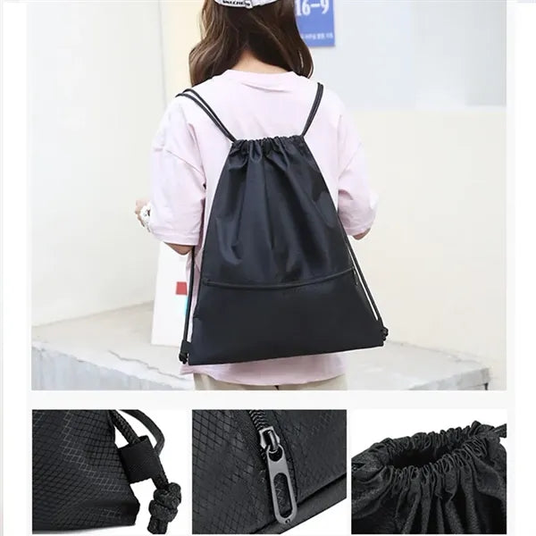 Drawstring Backpack Bag