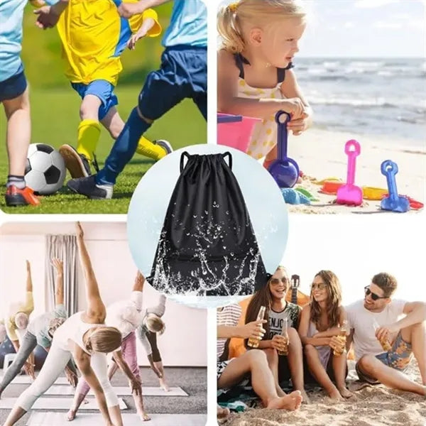 Drawstring Backpack Bag
