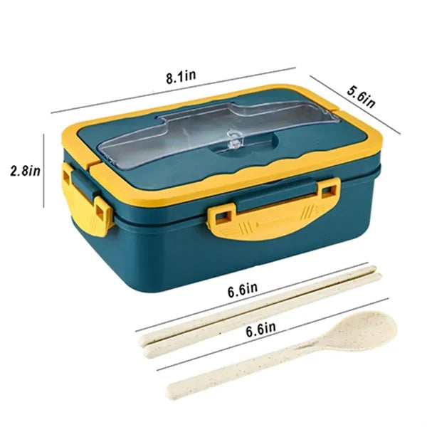 Plastic Microwave Wheat Straw Lunch Box