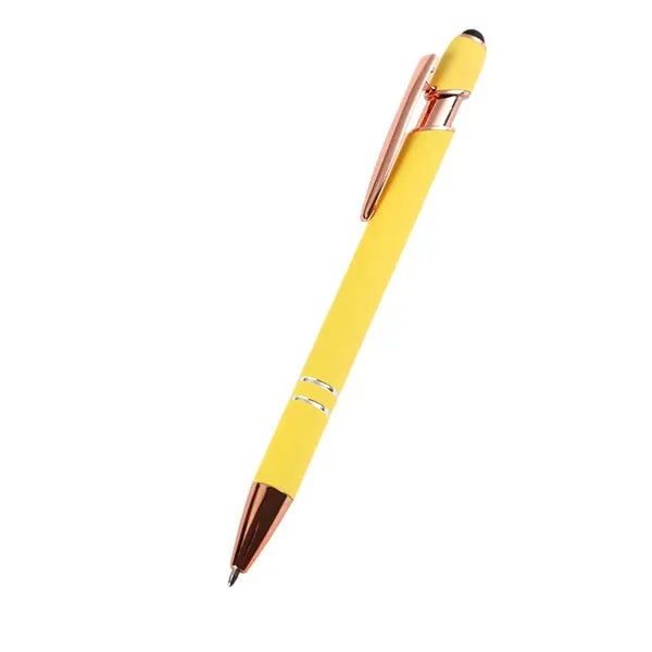 Metal Pen With Stylus