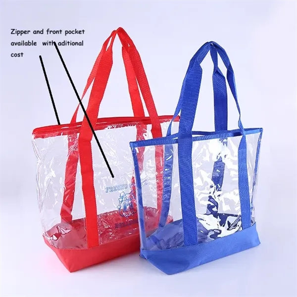 Clear Casual Tote Bag
