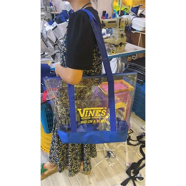 Clear Casual Tote Bag