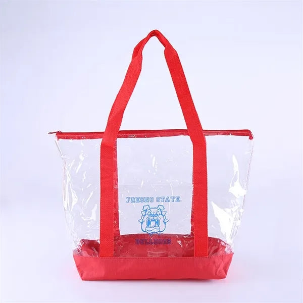 Clear Casual Tote Bag