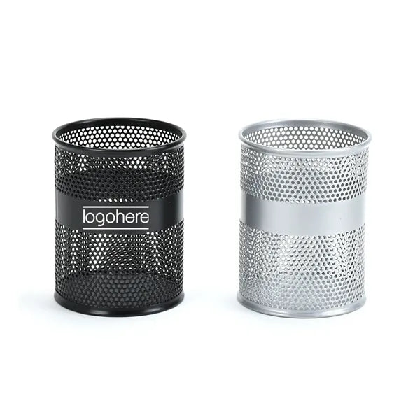 Metal Mesh Pen Holder