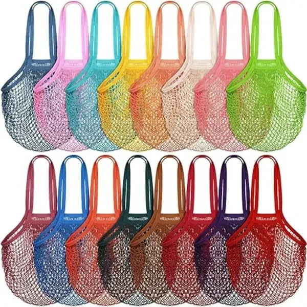 Cotton Portable Mesh Tote Bag