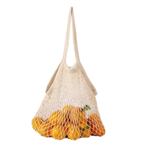 Cotton Portable Mesh Tote Bag