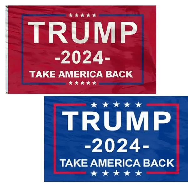 47 1/4"LX35 1/2"W Trump Garden Flag