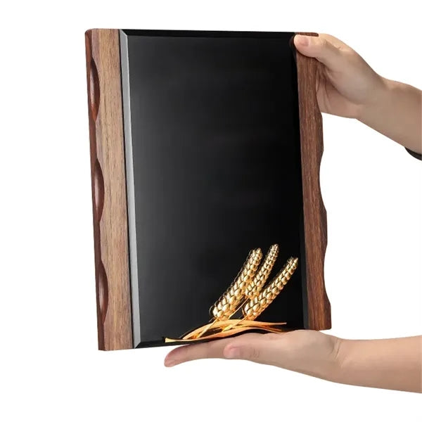 Walnut Award Plaque