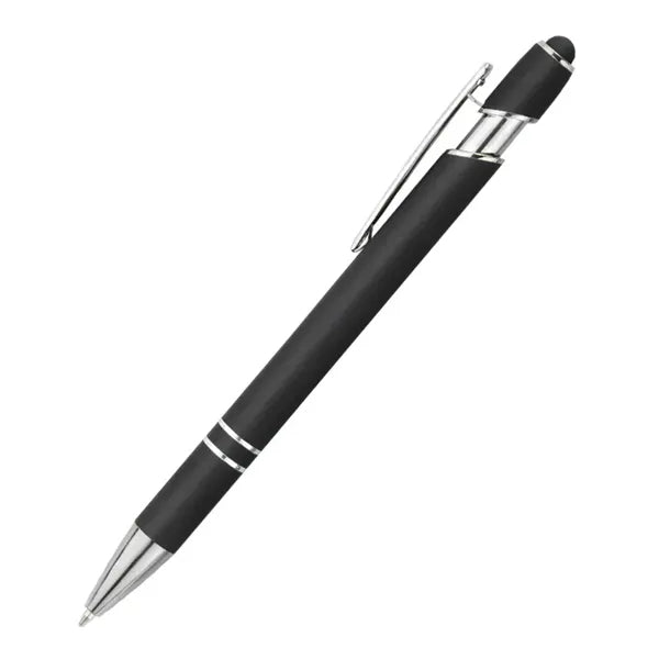 Rubberized Soft Touch Gel Stylus Pen