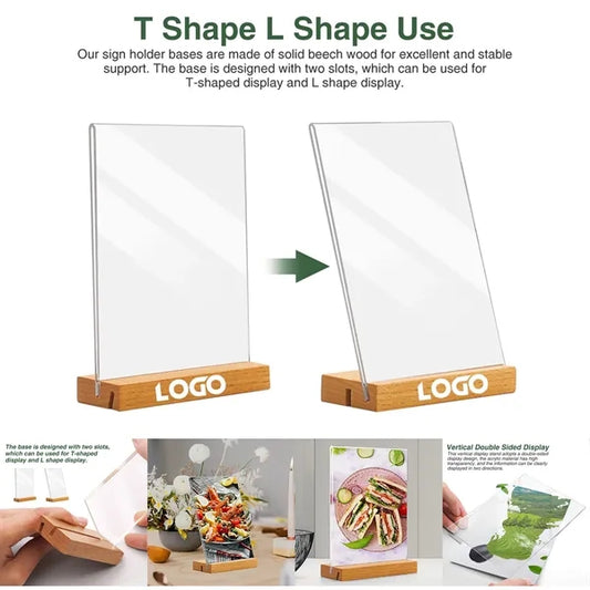 Acrylic Sign Holder