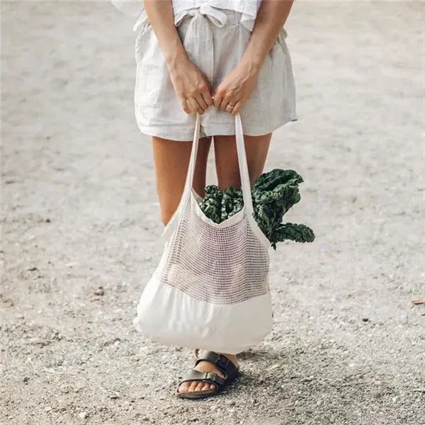 Cotton Mesh Grocery Bags