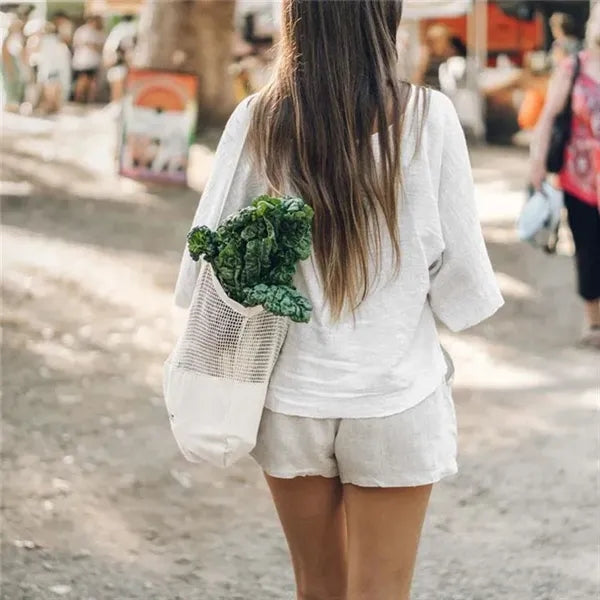 Cotton Mesh Grocery Bags