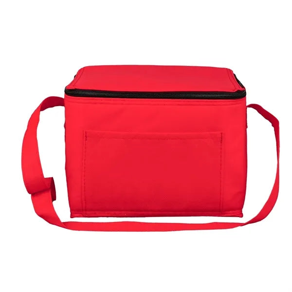 Non-Woven Beverage Insulated Cooler Tote 8" x 6" x 6"