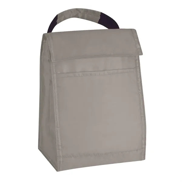 3.5L Polyester PEVA Lining Simple Insulated Lunch Cooler Bag
