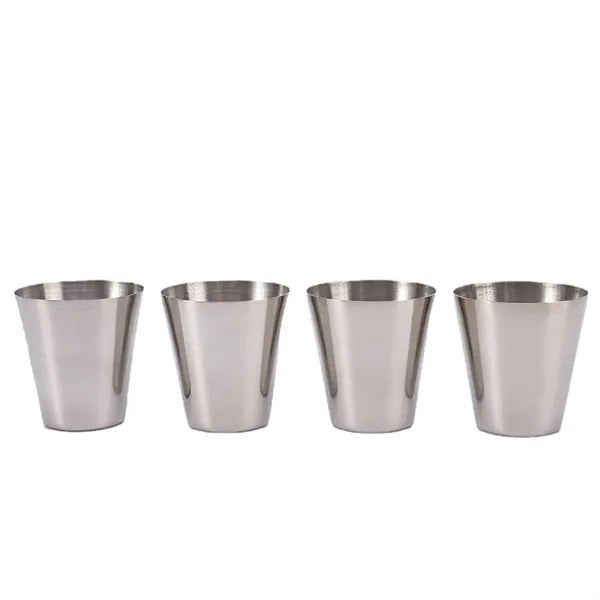 Travel Camping Stainless Steel Wine Cup Kit with Pu Pouch