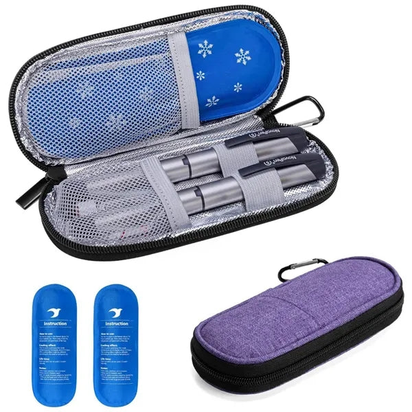 Diabetic Medication Insulin Cooler Travel Case