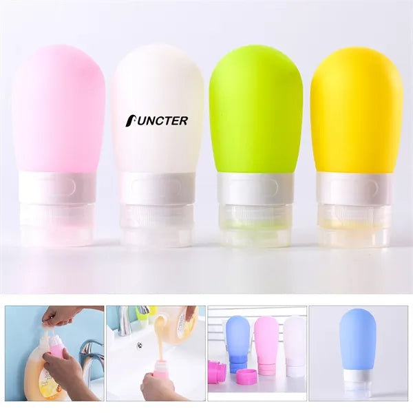 Modified product title 2 OZ Travel Bottles - Silicone, TSA