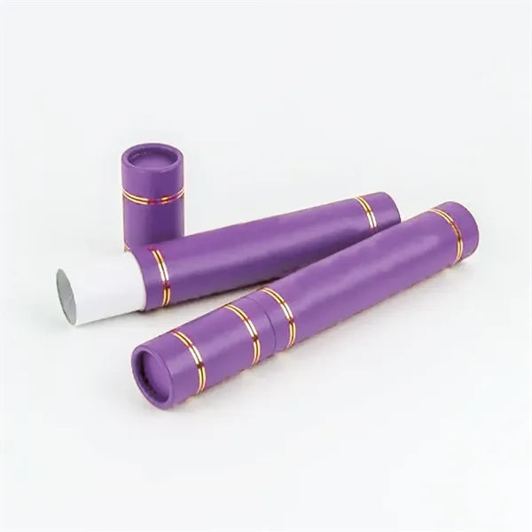15"Lx2"D Certificate Scroll Holder-Leather Texture