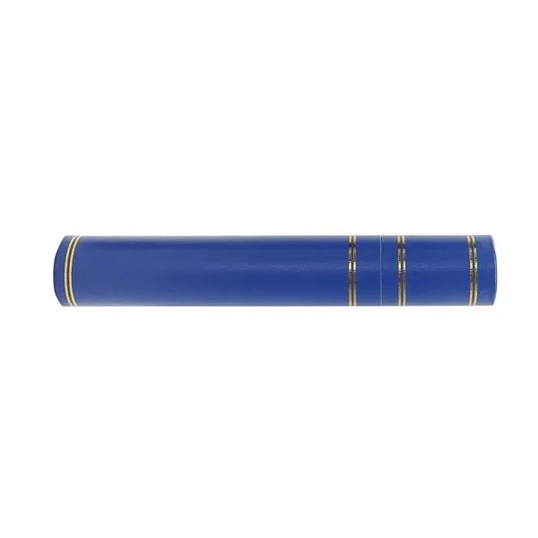 15"Lx2"D Certificate Scroll Holder-Leather Texture