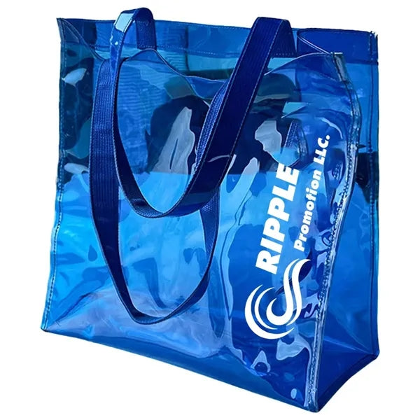 Large Clear PVC Shoulder Handbag