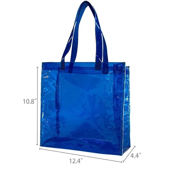 Large Clear PVC Shoulder Handbag