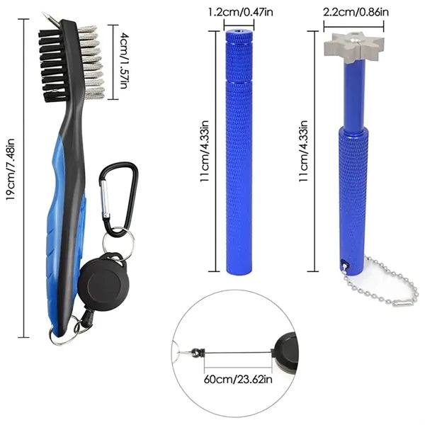Golf Cleaning Three-Piece Set