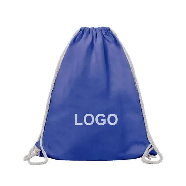 Cotton Drawstring Backpack - 3