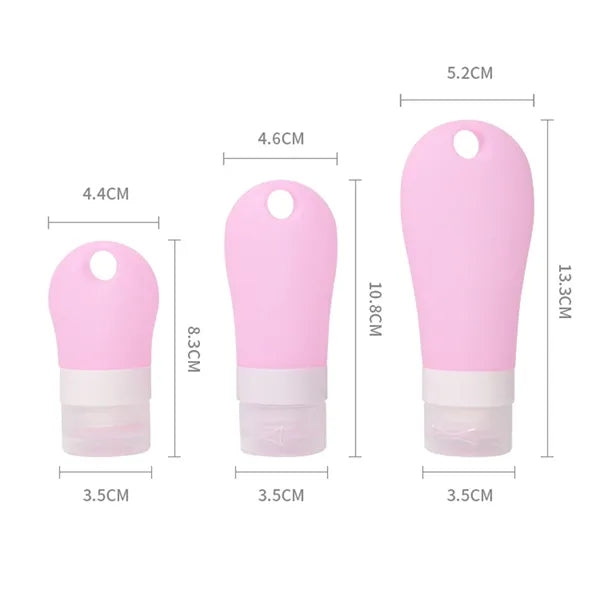 2 OZ Leak-Proof Travel Bottles Portable Toiletry Containe