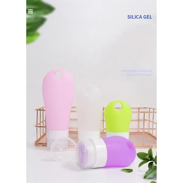2 OZ Leak-Proof Travel Bottles Portable Toiletry Containe
