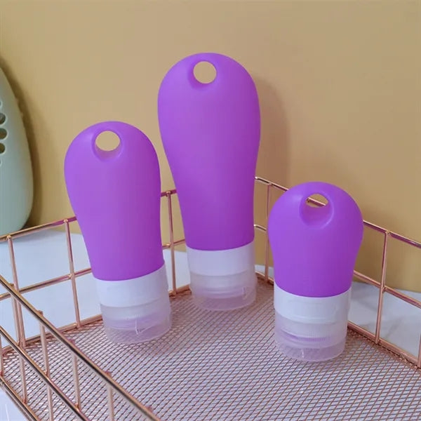 2 OZ Leak-Proof Travel Bottles Portable Toiletry Containe