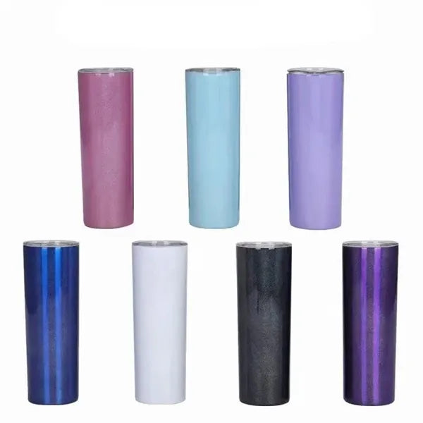 20oz Stainless Steel Straight Skinny Insulated Slim Tumbler