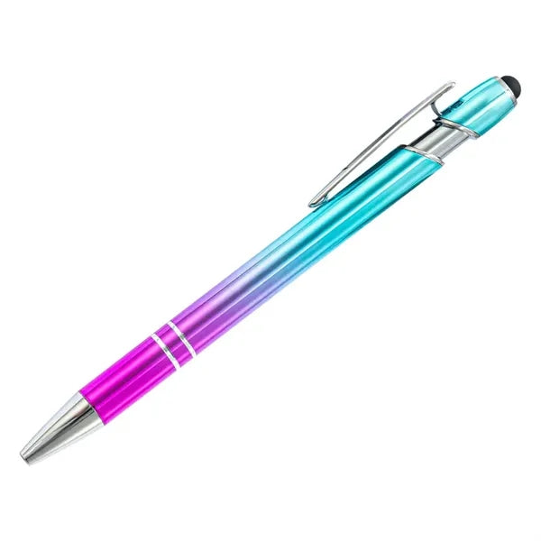 Rainbow Gradient Floating Glitter Ballpoint Pen