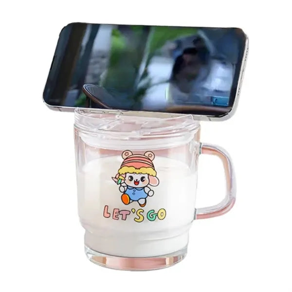 Glass Drinking Straw Cups
