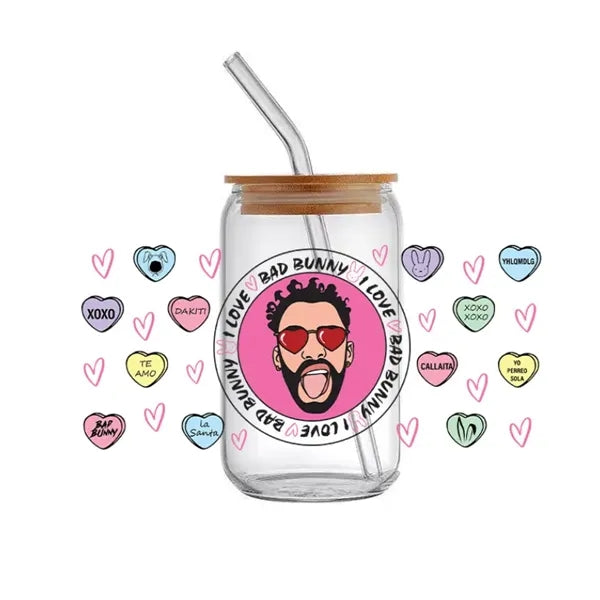 Crystal label UV transfer sticker