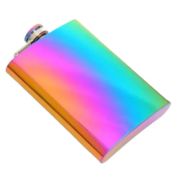 8 oz Camping Stainless Steel Leakproof Liquor Flask