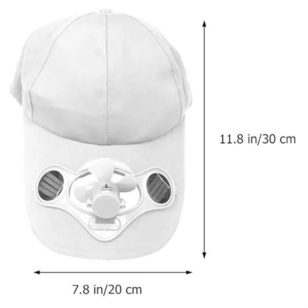 Solar Power Baseball Golf Hat