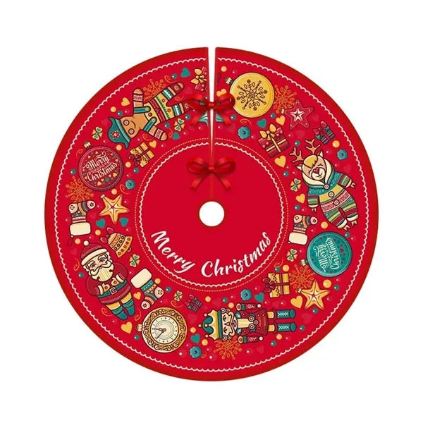 35.5" Christmas Tree Skirt Decorations
