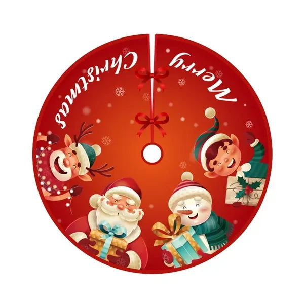 35.5" Christmas Tree Skirt Decorations