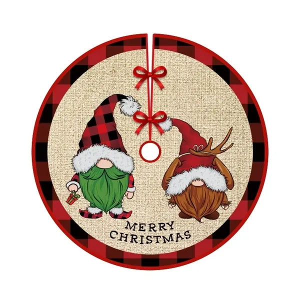 35.5" Christmas Tree Skirt Decorations